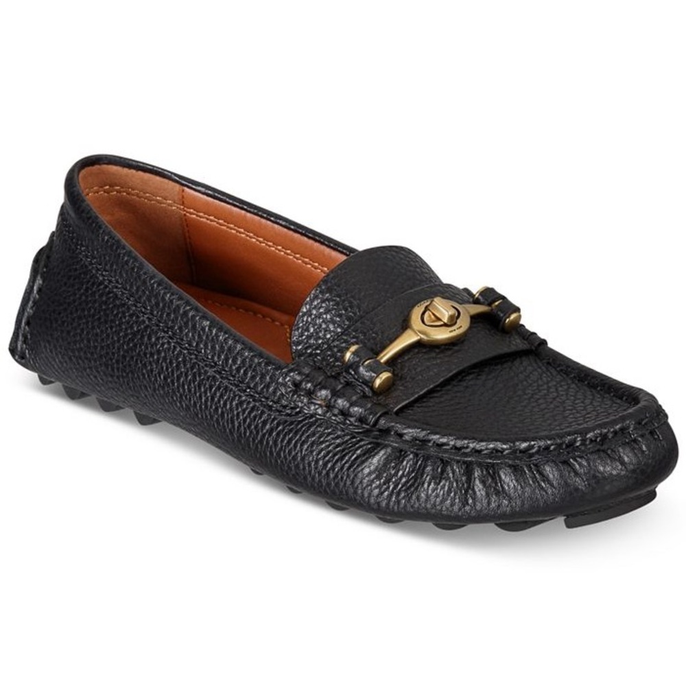 COACH Women's Crosby Driver Turnlock Flats